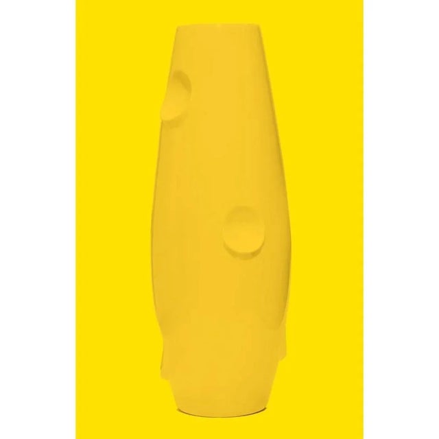 Contemporary Painted Teresa Ceramic Vase by Malwina Konopacka For Sale - Image 3 of 6