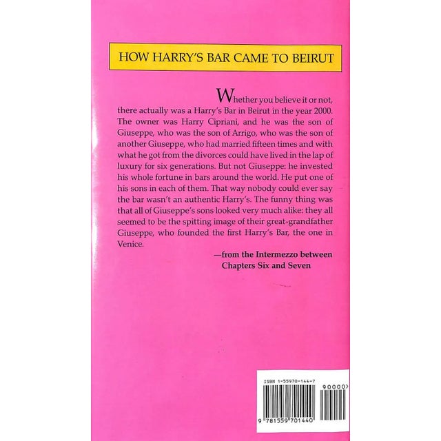 1990s "Heloise and Bellinis" Book 1991 Cipriani, Harry For Sale - Image 5 of 7