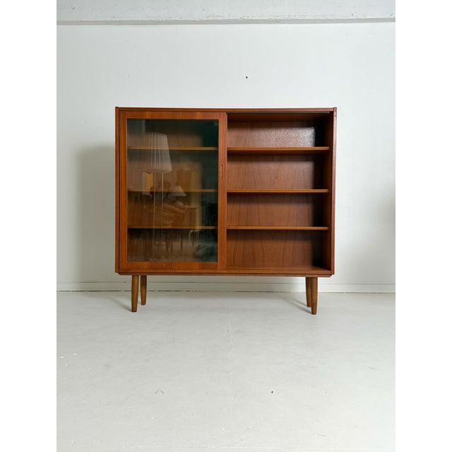 Teak Display Cabinet, 1960s For Sale - Image 4 of 8