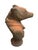 Stone 1990s Badger Bust in Tailcoat – Terracotta Finished Cast Stone For Sale - Image 7 of 10
