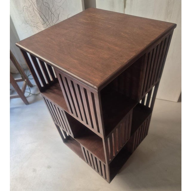 1960s Vintage Carousel Bookcase, 1960s For Sale - Image 5 of 8