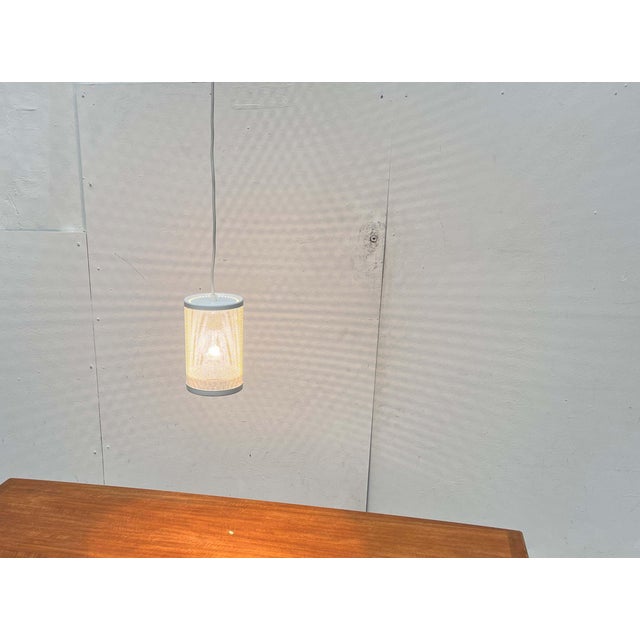 Minimalist Perforated Metal Pendant Lamp from Orno, Finland For Sale - Image 13 of 18