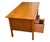 Auburn Mid Century Modern Danish Teak Desk W/ 5 Drawers Floating Top Office Desk For Sale - Image 8 of 10