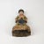 Mid 18th Century 18th Century Chinese Wooden Figurine of an Official Offering a Gift For Sale - Image 5 of 6