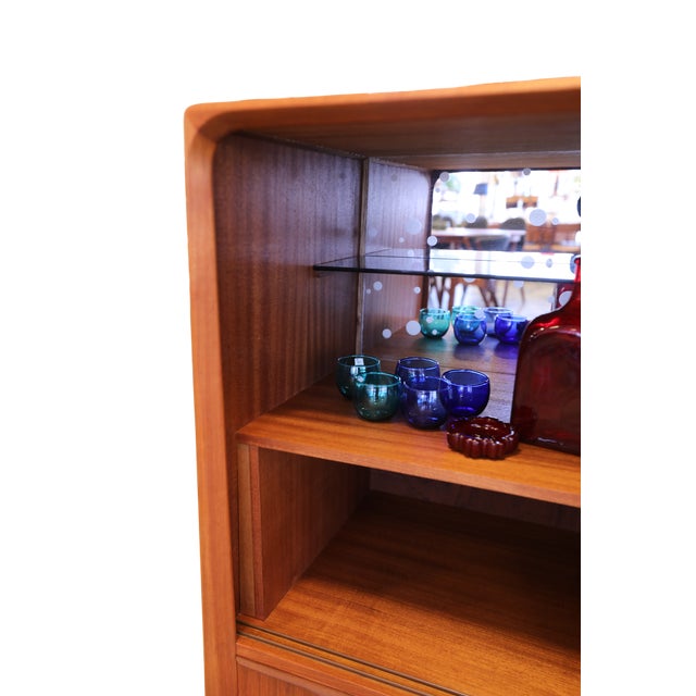 Danish Sideboard with Sliding Doors, 1960s For Sale - Image 6 of 18