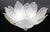 1980s Vintage Italian Murano Glass Amber and Trasparent Ceiling Light For Sale - Image 5 of 13