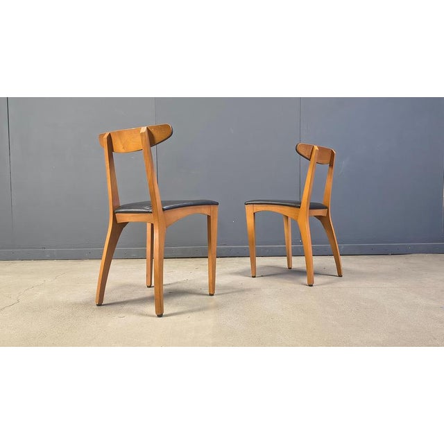 Mid-Century Belgian Dining Chairs, 1960s, Set of 10 For Sale - Image 3 of 17