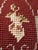 Traditional Antique Needlepoint Textile Upholstered Floral Design Footstool For Sale - Image 3 of 4