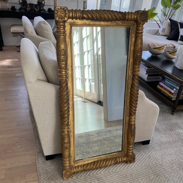 Antique Federal Giltwood Mirror