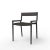Not Yet Made - Made To Order Collector Nihon Dining Chair in Black Fabric and Black Oak by Francesco Zonca Studio For Sale - Image 5 of 5