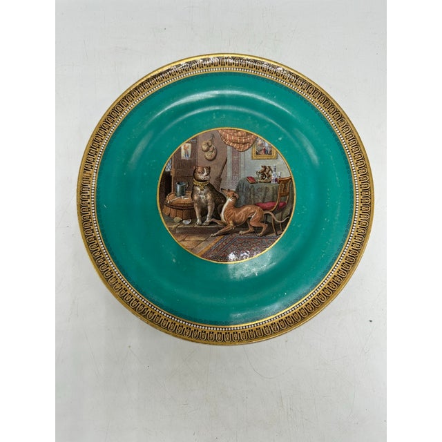 Antique Decorative Dog Plate For Sale In Charleston - Image 6 of 9