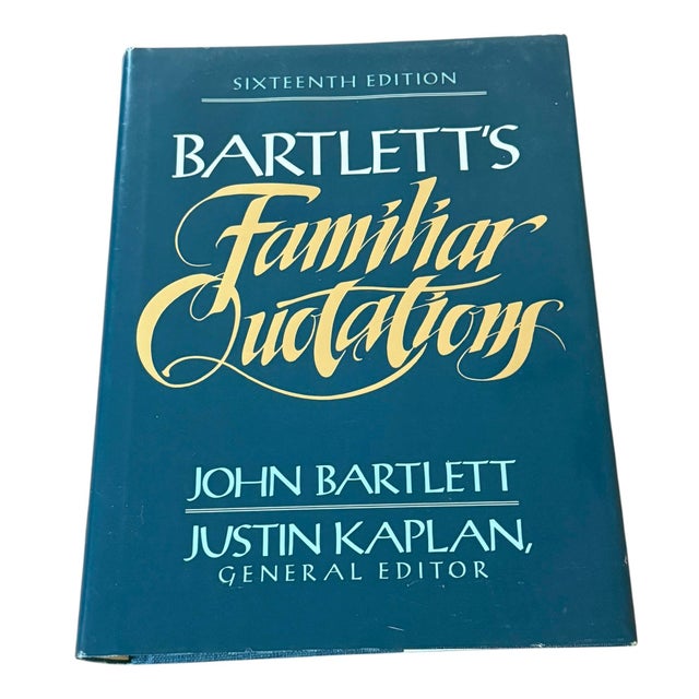 Bartlett’s Familiar Quotations 16th Edition 1992 John Bartlett Little Brown Usa For Sale - Image 12 of 12