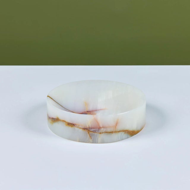 Round Onyx Ashtray For Sale - Image 9 of 12