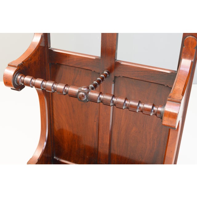 Victorian Mahogany Hallstand, 1890s For Sale - Image 6 of 9