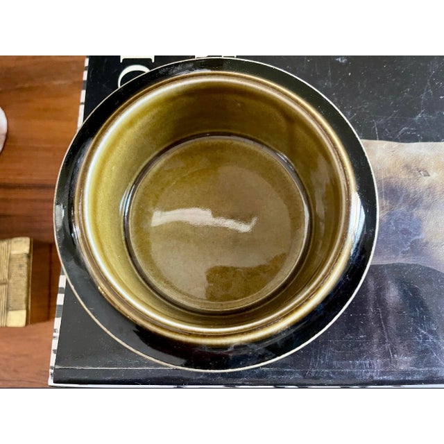 MCM Vintage Arabia Fruit Bowl in Kosmos Pattern Made in Finland For Sale In Chicago - Image 6 of 8