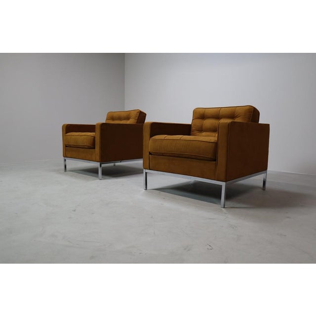 Lounge Chairs by Florence Knoll Bassett for Knoll International, 1970s, Set of 2 For Sale - Image 6 of 18