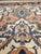 Antique Persian Serapi Carpet, Geometric, Ivory Hand Knotted Wool Oriental Rug For Sale - Image 9 of 18