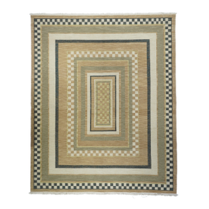 Turkish Sumak Flat Weave Wool Rug 8'0" X 10'0"