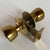 Metal 1960s Mid-Century Modern Polished Brass Skillman Privacy Doorset For Sale - Image 7 of 7