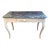 1960s Pale Gray Marble Top Louis Xv Style French Console,desk or Hall Table For Sale