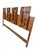 Mid-Century Modern Mid-Century Modern Brutalist King Size Walnut Headboard For Sale - Image 3 of 6