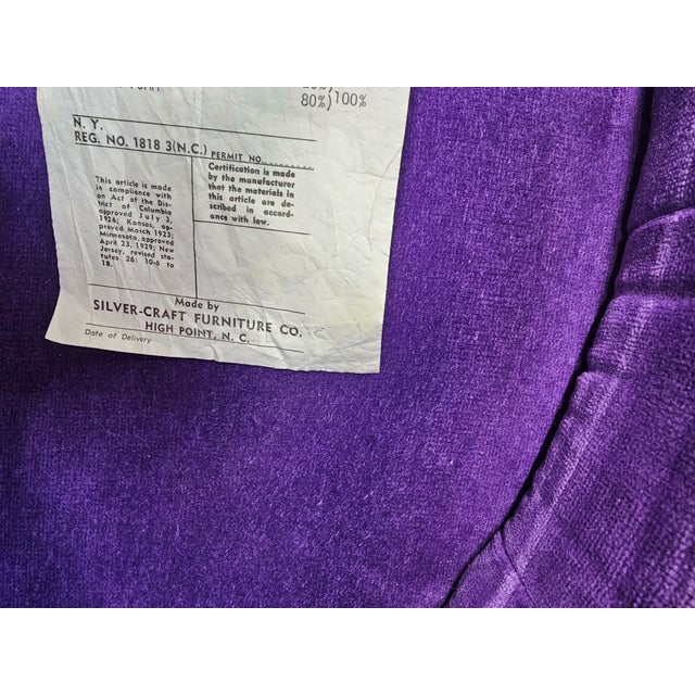 Hollywood Regency High Back Chair For Sale - Image 10 of 10