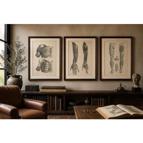 Jules Cloquet, French Anatomical, 1821, Lithograph, Set of 3 For Sale - Image 9 of 10