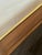 Vintage Gold-Tone Metal and Plastic Three-Tier Bar Cart For Sale - Image 10 of 12