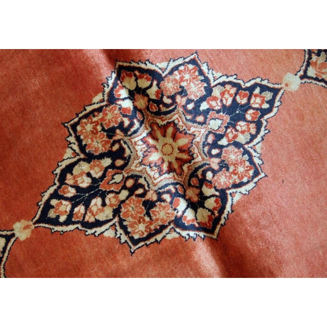 Traditional 1920s Handmade Antique Persian Sarouk Rug 3.5' X 5.3' For Sale - Image 3 of 6