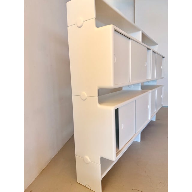 Vintage Modular Shelf by Ernest Igl for Wilhelm Werndl, 1970s, Set of 8 For Sale - Image 6 of 9