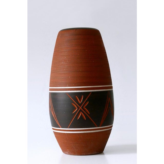 Large Mid-Century Modern Ceramic Floor Vase, Germany, 1960s For Sale - Image 13 of 18