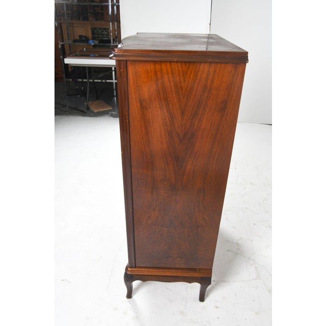 Vintage Danish Walnut Wardrobe Cabinet, 1960s For Sale In Providence - Image 6 of 12