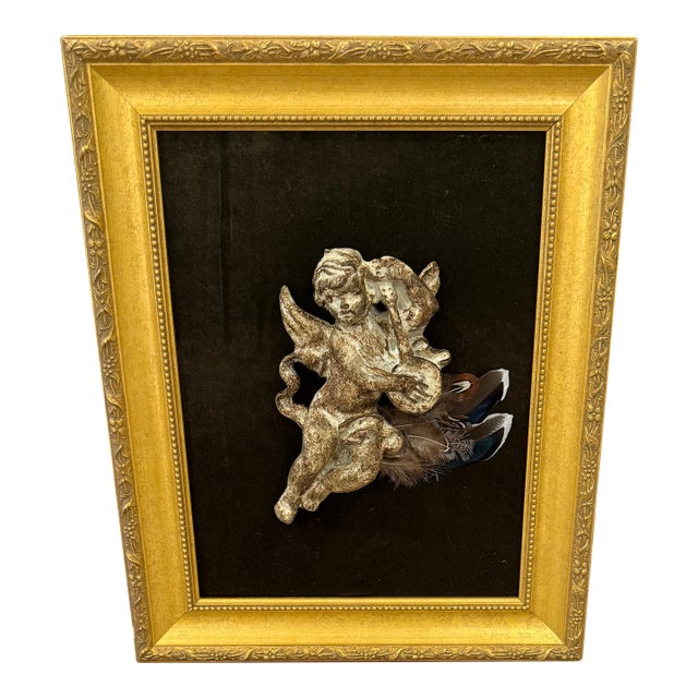 Celestial Meets the Sea Cherub Series Sculptures For Sale