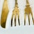 Antique Italian Baroque Art Nouveau Serving Utensils, Butter Knives and Relish Forks - Set of 4. For Sale - Image 10 of 10