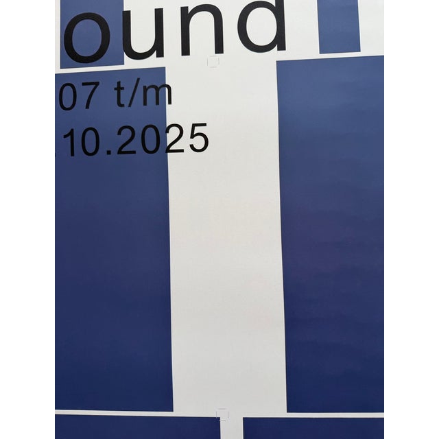 Karel Martens – Unbound (2025),Exhibition Poster, Dutch Design, Printed in Netherlands For Sale - Image 6 of 9