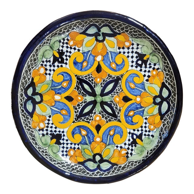 Deruta Italian Hand Painted Plate For Sale