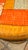 Vintage Italian Hand-Painted Metal Patchwork Drum Stool / Side Table For Sale - Image 9 of 11