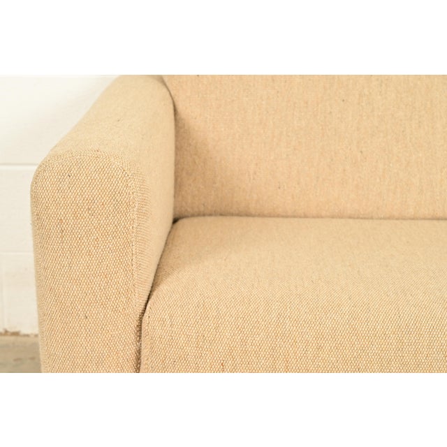 Beige Milo Baughman for Thayer Coggin Mid-Century Modern Loveseat, 1970s For Sale - Image 8 of 12