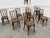 Bistro Chairs from Fischel, 1930s, Set of 10 For Sale - Image 4 of 8