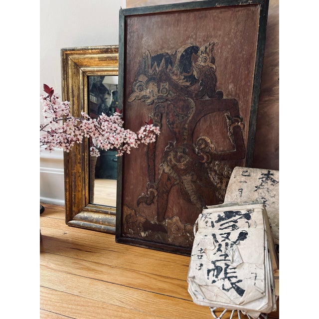 Mid 19th Century Antique Javanese Keris Board Art For Sale - Image 4 of 12