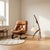A beautiful and distinctive Danish floor lamp from the 1960s, inspired by the iconic “Bidsprinkhaan” (Praying Mantis)...