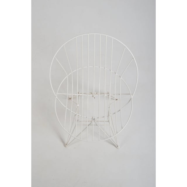 Metal Wire Chair by Cees Braakman for Pastoe, 1950s For Sale - Image 7 of 9