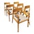 1950s Set of 6 Mid-Century Rock Maple Dining Chairs by Riemerschmid – 2 Arm, 4 Side For Sale - Image 9 of 11