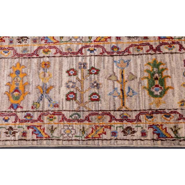 Contemporary Gabbeh Rug 6'5'' X 9'9'' For Sale - Image 4 of 8