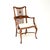 Antique Edwardian Armchair in Satin Wood, 1900s For Sale - Image 11 of 11