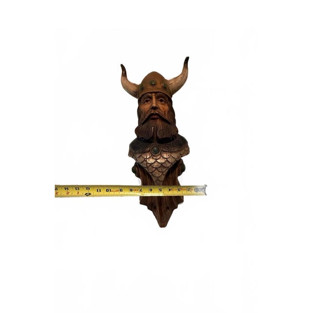 Vintage 1960s Viking Ships Longship Bust Sculpture For Sale - Image 10 of 12