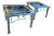 Modern Chrome & Glass End Tables in Mastercraft - A Pair For Sale