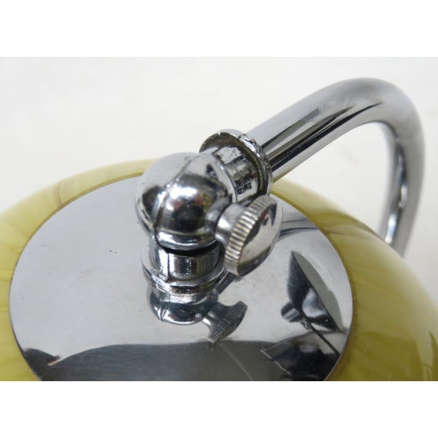 Art Deco Austrian Table Lamp in Chrome-Plating, 1930s For Sale - Image 15 of 18