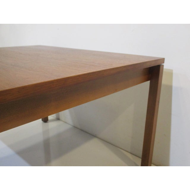 Early Knoll Walnut Coffee Table by Lewis Butler For Sale In Cincinnati - Image 6 of 11