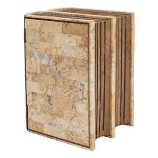 Maitland-Smith Tessellated Marble & Mahogany Box For Sale